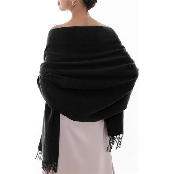 Women's Scarf Pashmina Shawls and Wraps for Evening Warm Long Large Scarves - Picture 8 of 8